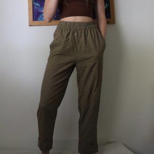 Madewell Plaid Trousers